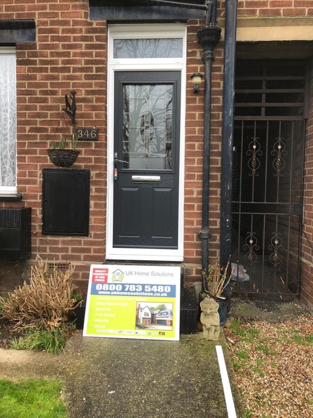 Installation of Composite front door