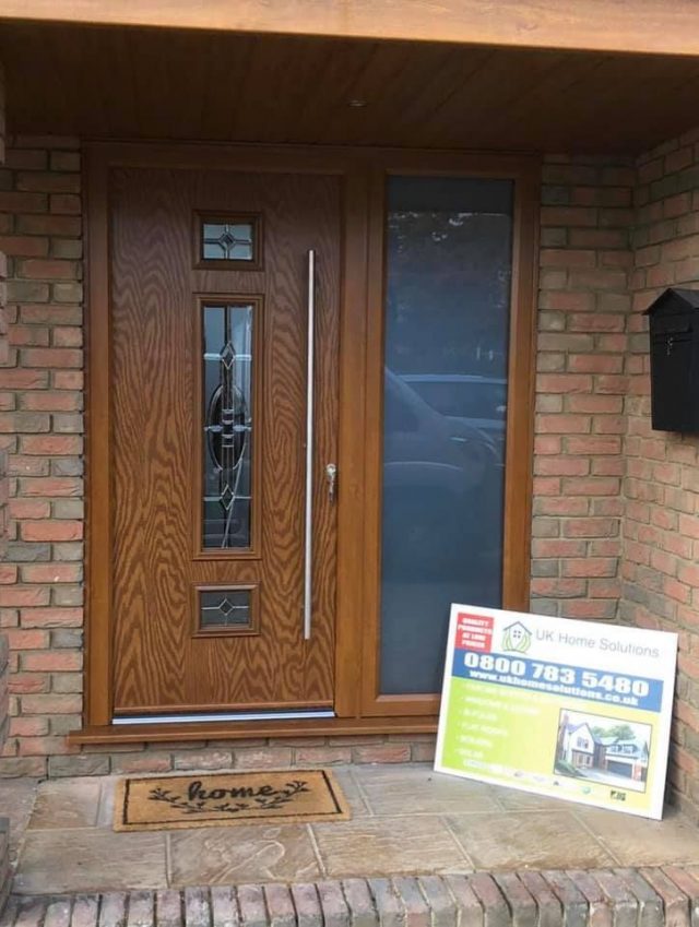 Replacement front and back doors