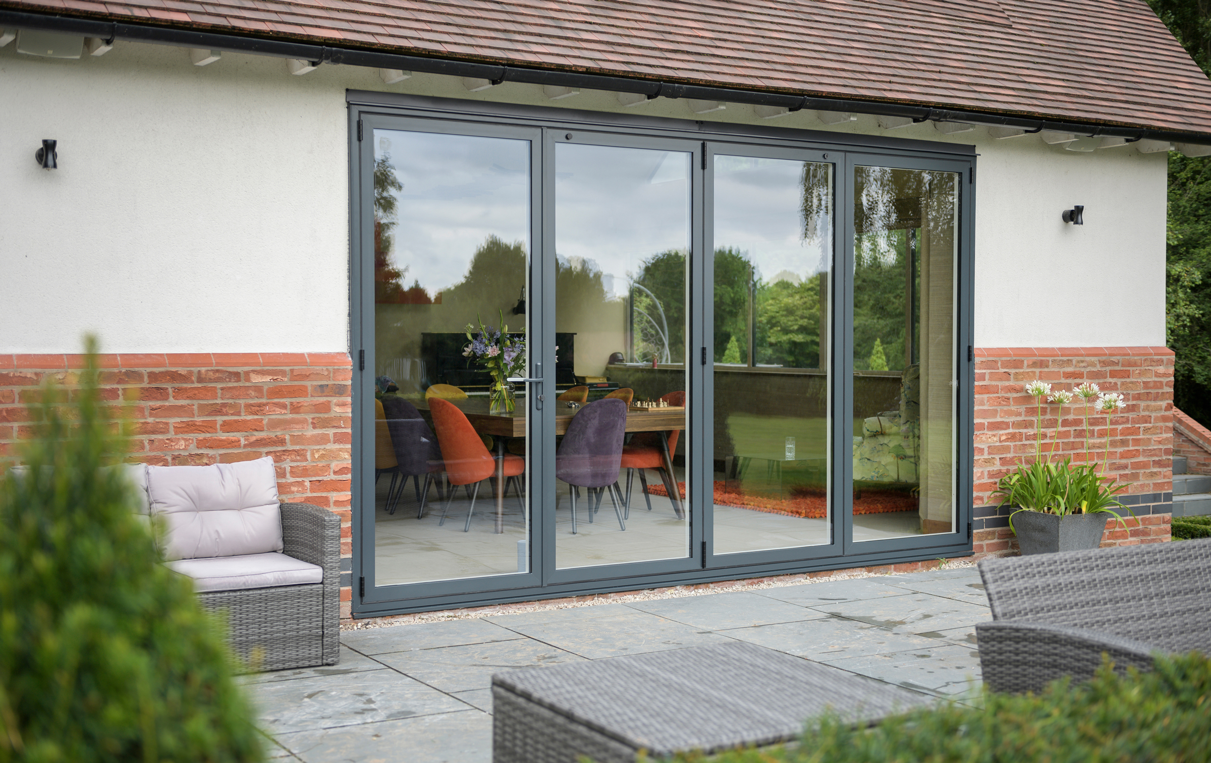 grey bifold doors benfleet